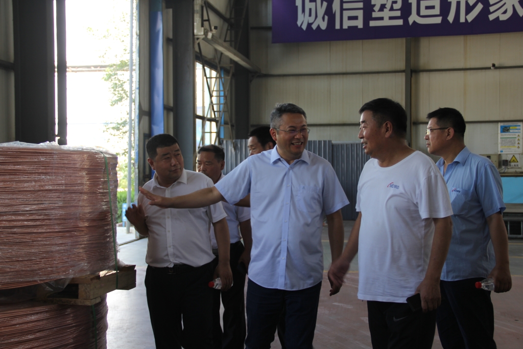 中国铜业到ag真人国际考察交流